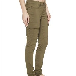 Prana Cargo Green Diamond Pattern Meme Pants